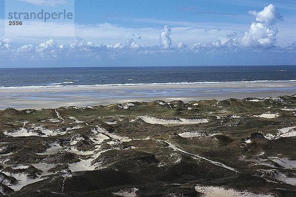 Sanddünen an der K??ste  Insel Amrum  Deutschland