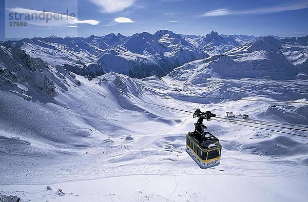 Berg Auto über Österreich Galzig Tirol