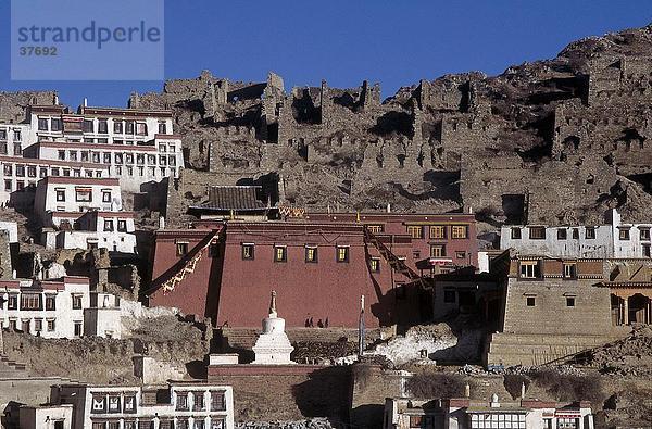 Kloster am Berg  Kloster Ganden  Tibet