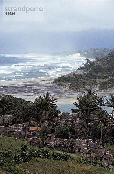 Dorf an der Küste  Madagaskar