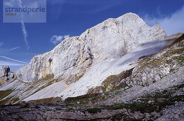 Untersicht Berg  Schweizer Alpen  Schweiz