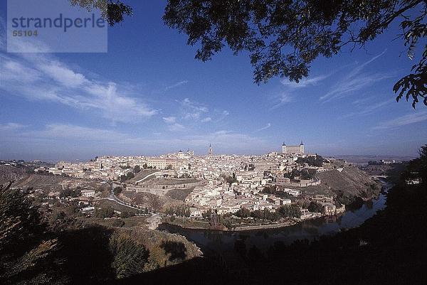 Luftbild von Stadtansicht  Toledo  Spanien