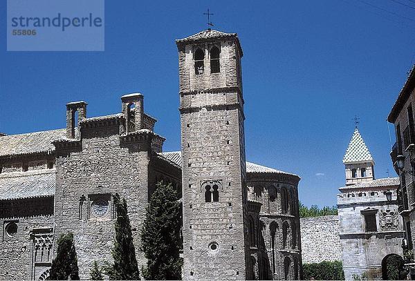 Türme der Kirche  Kirche von Santiago del Arrabal  Toledo  Provinz Toledo  Kastilien-La Mancha  Spanien