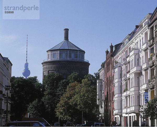 Wasser Berlin Hauptstadt Europa Gebäude frontal Deutschland