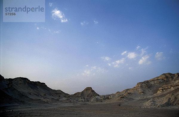 Panoramablick auf ein Gebirge  Sinai  Ägypten