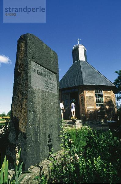 Tombstone in Chapel  Peenemünde  Usedom  Mecklenburg-Vorpommern Deutschland