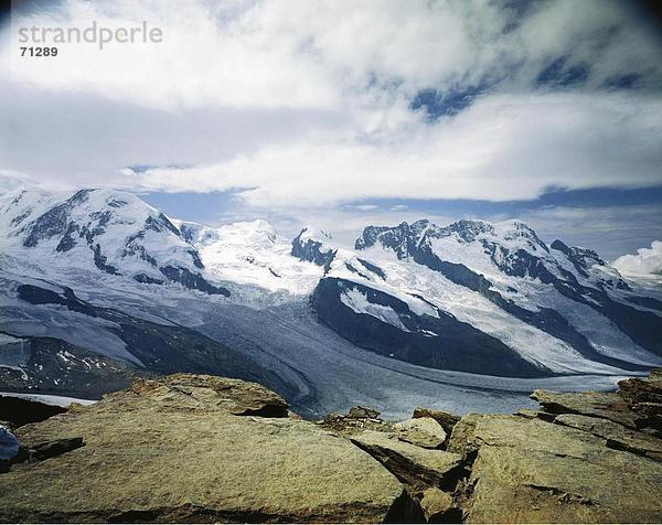 10048441  alpine  Alpen  Berge  weite Hupe  Castor  Landschaft  Liskamm  Panorama  Polux  Schweiz  Europa  Wallis  Wolken