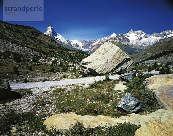 10052001  Berge  Alpen  Alpen  Alp  Klippe Landschaft  Findlinge  Findlinge  Landschaft  Matterhorn  Sehenswürdigkeit  Berg  Sw
