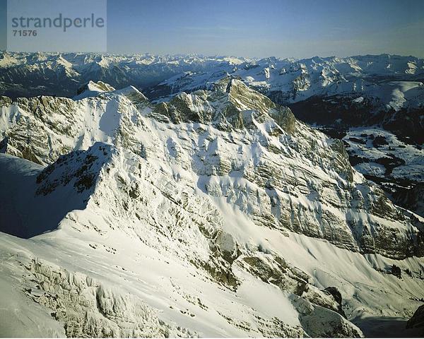 10090752  Appenzell  Gebirge  Landschaft  Panorama  Schichtung  Schnee  Schweiz  Europa  Wildhuser Schafberg