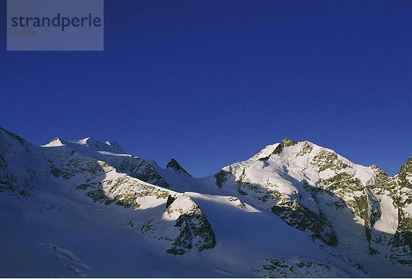 10194780  Berninagruppe  Bernina  Engadin  Diavolezza  Gipfel  Spitze  Graubünden  Graubünden  Schnee  Schweiz  Europa