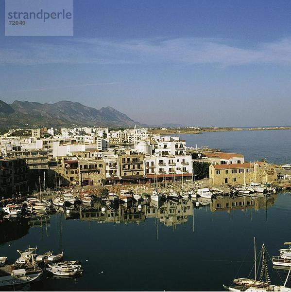 10213349  harbour  port  Kyrenia  Girne  Nordzypern  Meer  Norden  Panorama  Segelboote  Zypern
