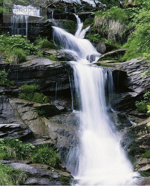 10268826  Mountain Flumserberge  Schweiz  Europa  Limonade  Wasserfall  Wiese  wilden Bach