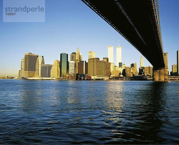 10318188  Brooklyn Bridge  East River  New York  Skyline  USA  Amerika  Nordamerika