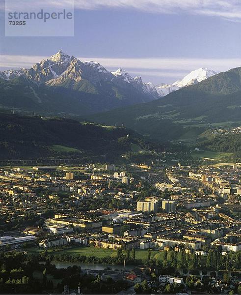 10482490  Abend Stimmung  Inn  Innsbruck  Österreich  Europa  Stadt  Stadt  Stubaier Alpen  Überblick