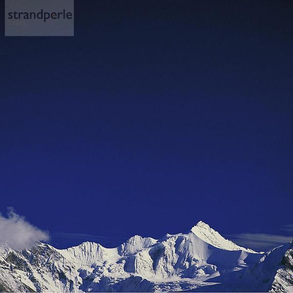 10490650  Berge  blau  Himmel  Ober Gabelhorn  Schweiz  Europa  Val D'Anniviers  schneebedeckten  Schnee  Wallis