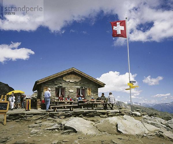 10516797  Hütte  Bergrestaurant  Eggishorn  Gruppe  Rest  Schweiz  Europa  Wallis  walking  Wandern