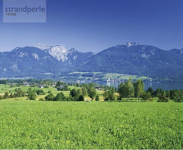 10597967  Landschaft  Oberösterreich  Österreich  Europa  Schafberg  St. Wolfgang  von Wolfgang See