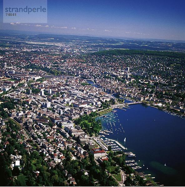 10623973  Schweiz  Europa  Luftaufnahme  Luftaufnahme  Richtung Flughafen  vollständige Schuss  Überblick  Zürich