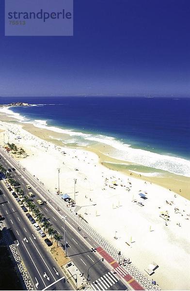 10637968  Baden  Strand  Brasilien  Südamerika  Urlaub  Freizeit  Ipanema Strand  Meer  Rio De Janeiro  Strand  Meer  st