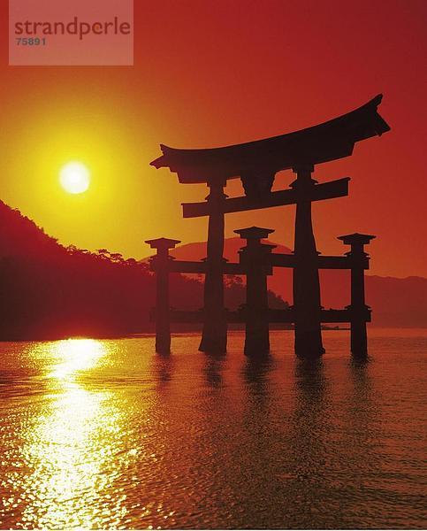 10641594  Asien  Surfen  Wellen  Wasserflächen  historischen  Itsukushima  Japan  Asien  Kultur  Kultur  Meer  Miyajima  O Torii