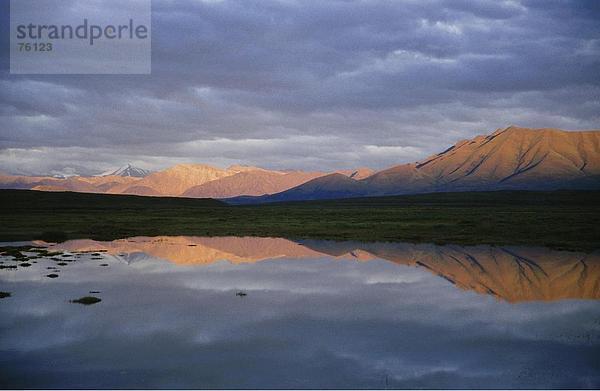 10643103  Abend  Nachleuchten  Alpenglühen  Abendstimmung  Alaska  Alpenglühen  Arctic National Wildlife Refuge  arktische Tundra  mou