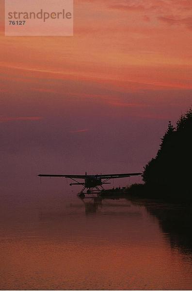 10643107  Alaska  Dämmerung  Dämmerung  Rauch  Flugzeug  fliegen  hohen  Cheers  Hochformat  Homer  Idyl  Landschaft  morgen  am Morgen