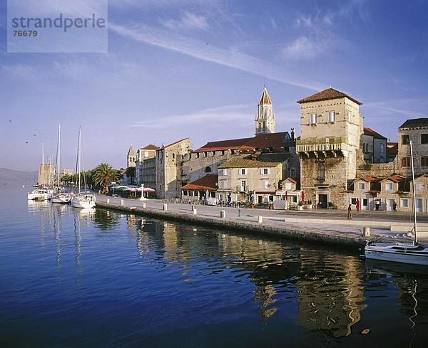 10646767  Dalmatien  Hafen  Port  Kroatien  Küste  Stadt  Stadt  Trogir  UNESCO  World Heritage