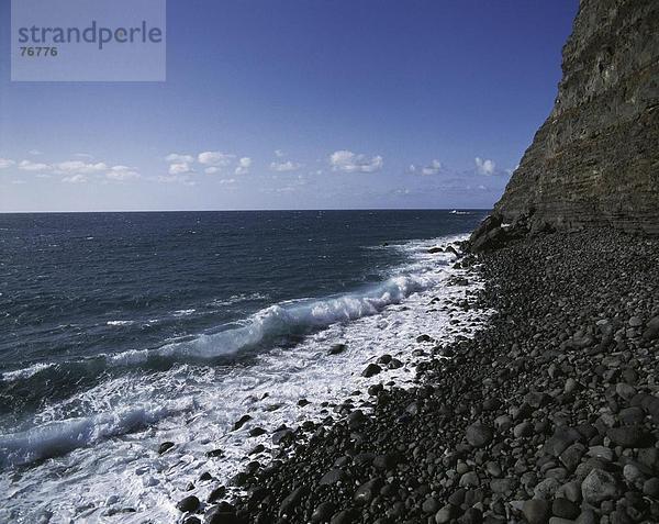 10647366  Felsen  Felsen  Kanarische Inseln  Inseln  Klippen  Küste  La Palma  Meer  Spanien  Europa  Steilküste  Tazacorte