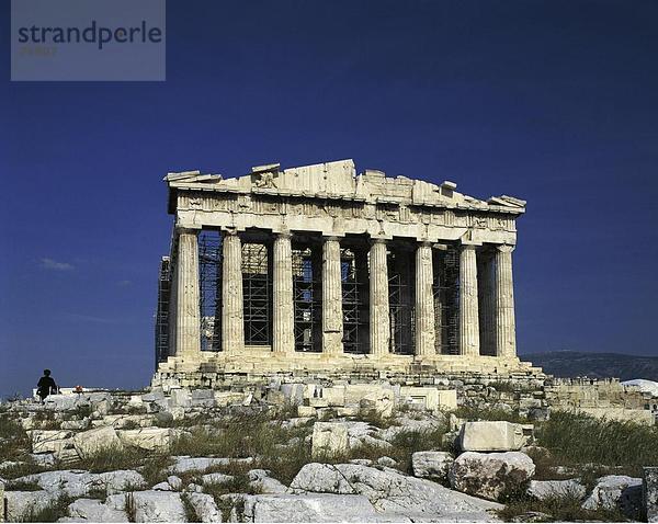 10647397  Akropolis  antike  Altertum  Athen  Attika  Griechenland  historischen  Parthenon-Tempel  Spalten