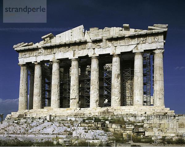 10647398  Akropolis  antike  Altertum  Athen  Attika  Griechenland  historischen  Parthenon-Tempel  Spalten