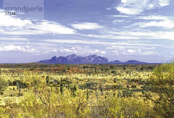 10648069  Australien  Kata Tjuta  Landschaft  Northern Territory  aus Vorschiff  Olga  Uluru National  Park  Wolke  Himmel  deser