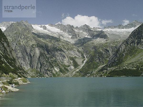 Berg Energie energiegeladen Kraftwerk Alpen Berner Oberland Kanton Bern