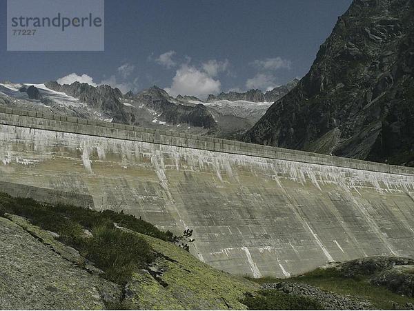 Berg Energie energiegeladen Kraftwerk Alpen Berner Oberland Kanton Bern