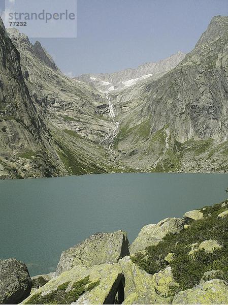 Landschaftlich schön landschaftlich reizvoll Berg Energie energiegeladen Alpen Berner Oberland Kanton Bern