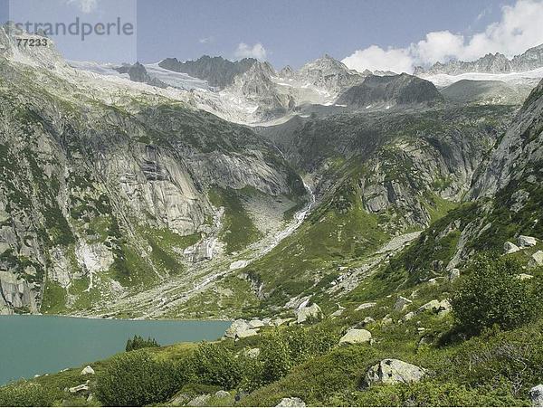 Landschaftlich schön landschaftlich reizvoll Berg Energie energiegeladen Alpen Berner Oberland Kanton Bern