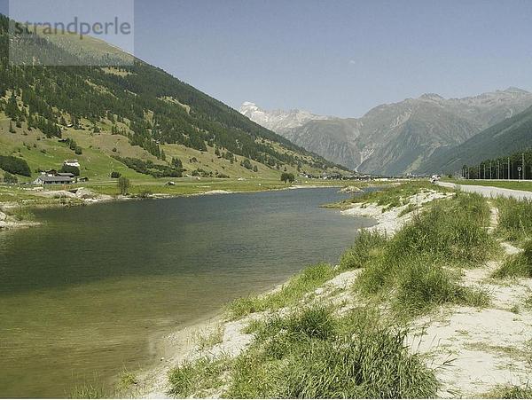 10648235  alpine  Alpen  Berge  Geschinen  Goms  künstlichen See  Meer  Landschaft  Oberwallis  Schweiz  Europa  Ulr
