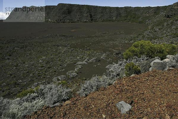 10649505  Ile De La Réunion  Indischer Ozean  spärlich  Landschaft  Pflanzen  Vulkane  volcanical  Vulkanismus  Wüste