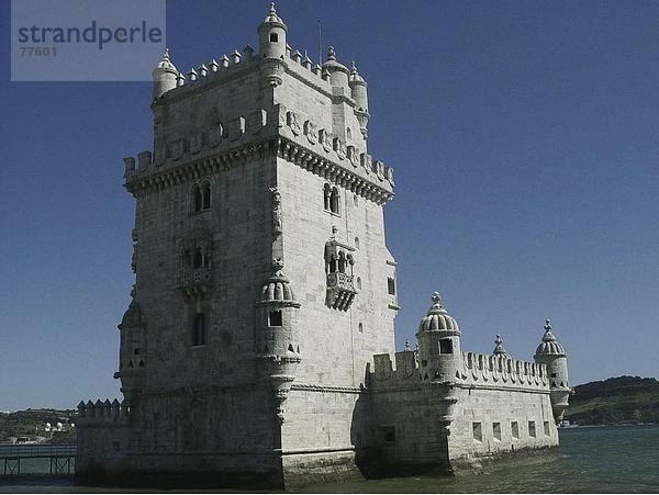 10649708  Architektur  Gebäude  Festung  Lissabon  Portugal  Rio Tejo  Torre de Belém  Turm  Turm  Ufer  UNESCO  Welt cul