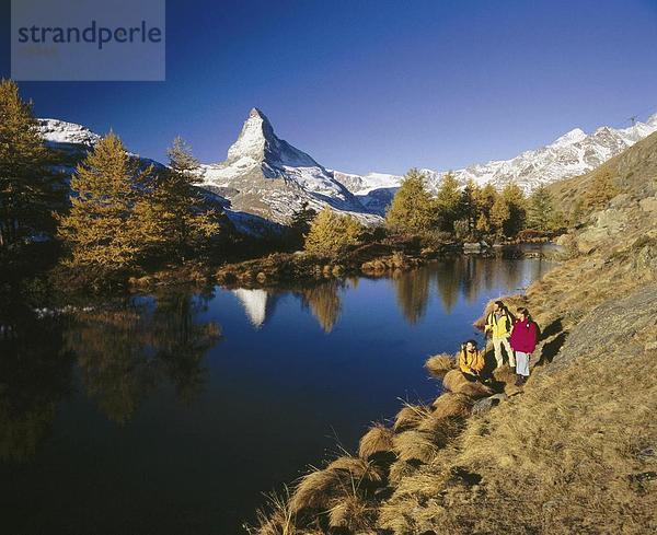 10651540  alpine  Alpen  Berge  Bergsee  drei  Grindjisee  Gruppe  Herbst  Landschaft  Matterhorn  Sehenswürdigkeit  Berg  S