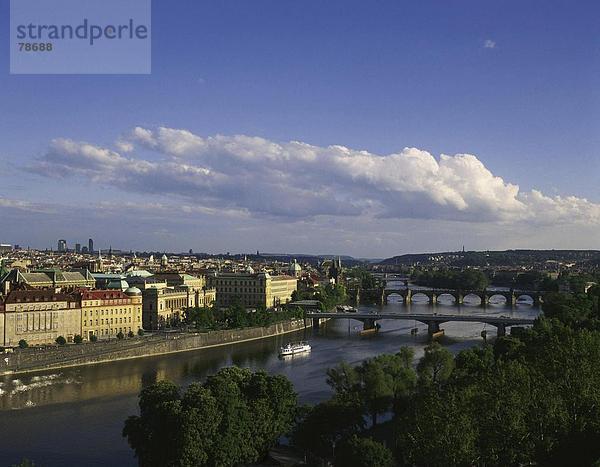 10753210  Europa  Europäische  Urlaub  River  Fluss  Hauptstadt  historischen  Horizontal  Prag  Ziel  Republik  Stadt  Stadt