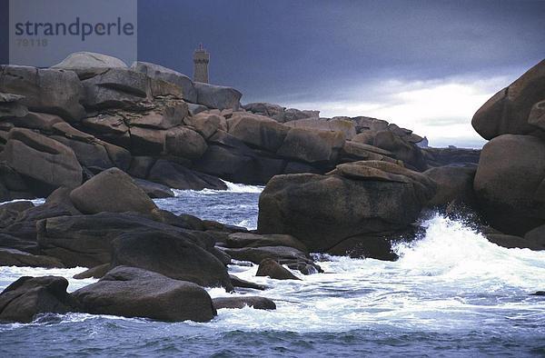 10760510  Bretagne  Frankreich  Europa  Landschaft  Meer  Natur  Küste  Meer