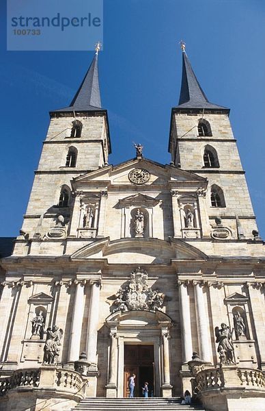 Fassade der Kirche  St. Michael's Abbey  Bamberg  Oberfranken  Bayern  Deutschland