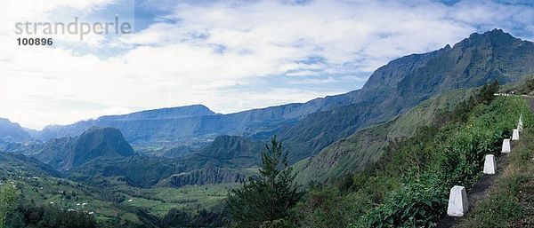 Vogelperspektive Ansicht der Senke  Réunion  Frankreich