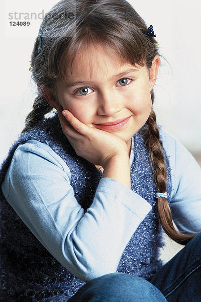 Porträt eines jungen Mädchens