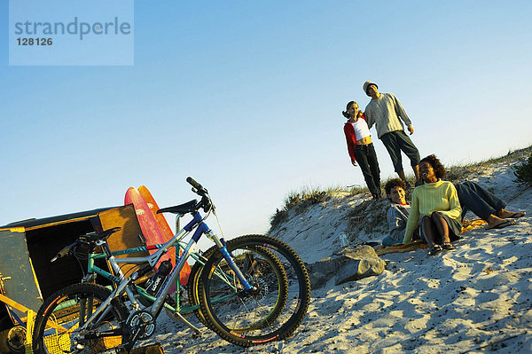 Menschen am Strand