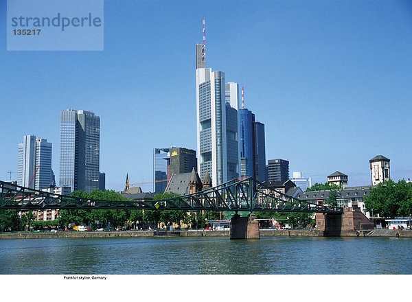 Frankfurter Skyline  Deutschland