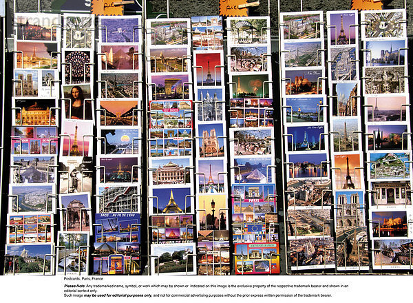 Postkarten  Paris  Frankreich