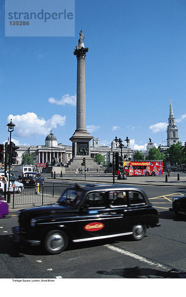 Trafalgar Square  London  Großbritannien
