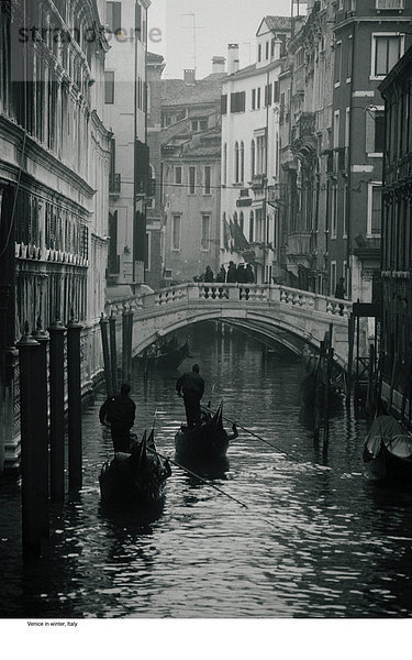 Venedig im Winter  Italien