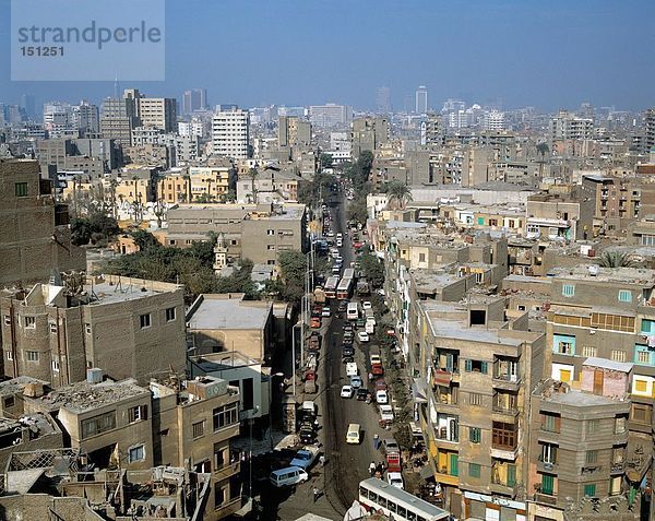 Luftbild von Stadtansicht  Kairo  Ägypten